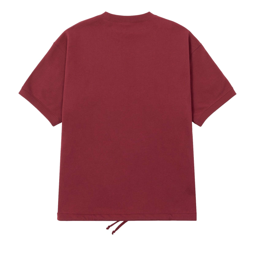 HUF JP HUF DBC S/S CREWNECK-RED