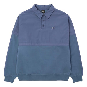 HUF JP HUF FOREVER POLO FLEECE-BLUE