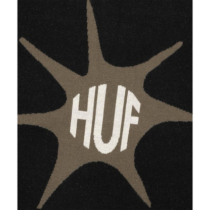HUF JP IMPACT CREWNECK SWEATER-BLACK