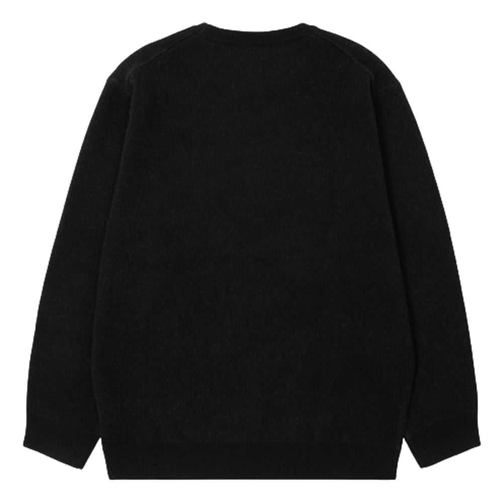 HUF JP IMPACT CREWNECK SWEATER-BLACK