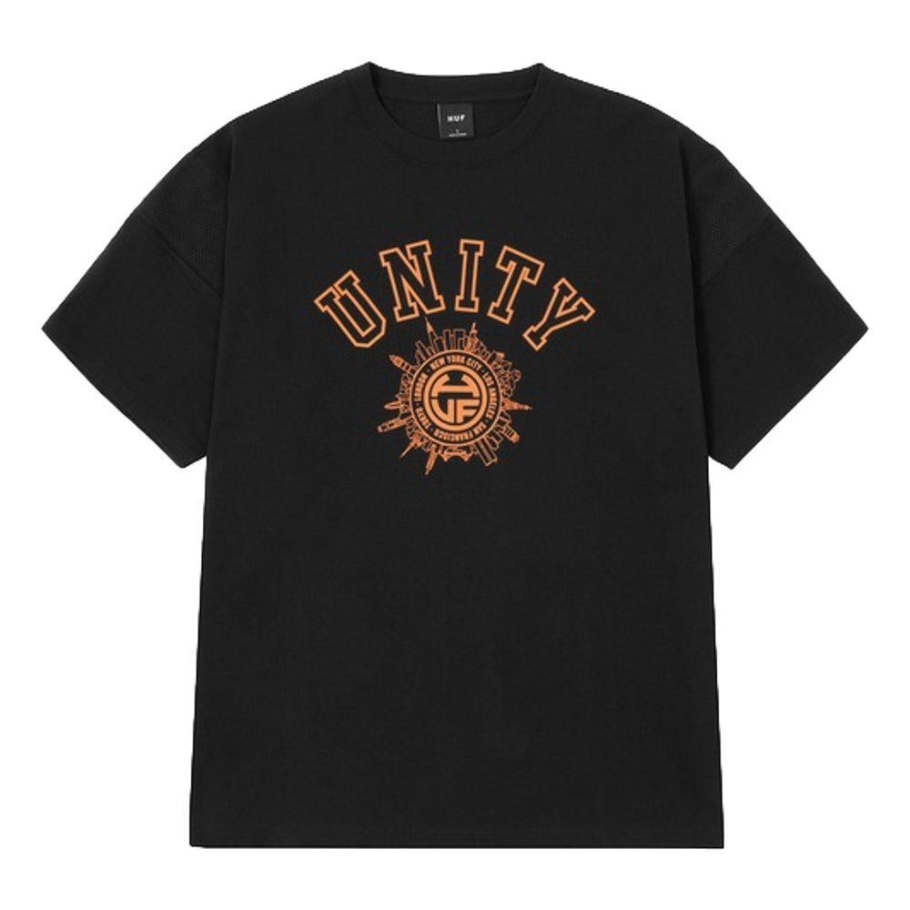 HUF JP INTERNATIONALLY KNOWN FOOTBALL-BLACK