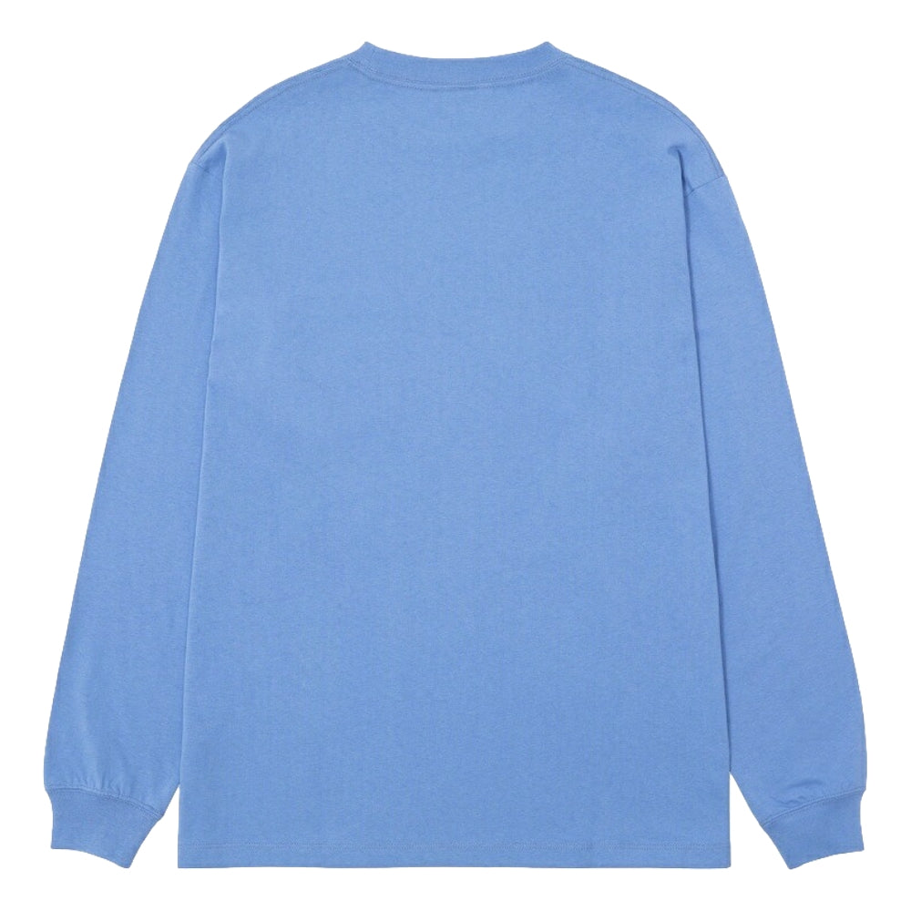HUF JP LIMEADE POCKET L/S TEE-VINTAGE VIOLET