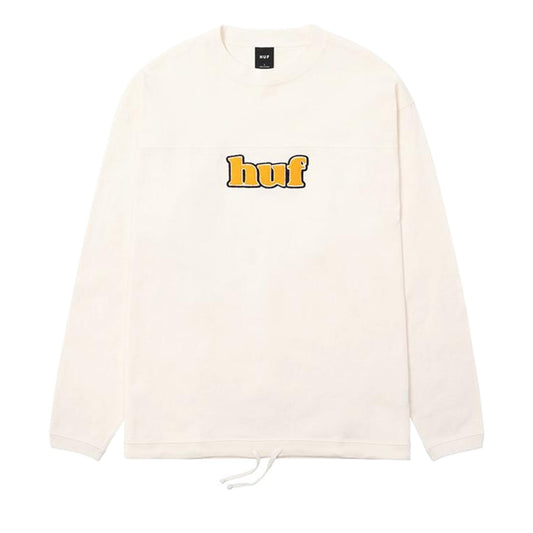 HUF JP MADISON FOOTBALL CREW-WHITE