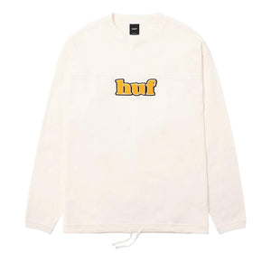 HUF JP MADISON FOOTBALL CREW-WHITE