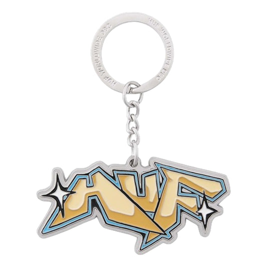 HUF JP TAGGED KEY CHAIN-YELLOW
