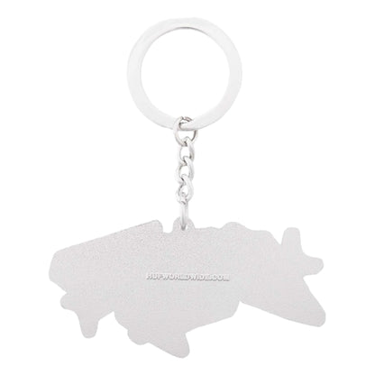 HUF JP TAGGED KEY CHAIN-BLUE