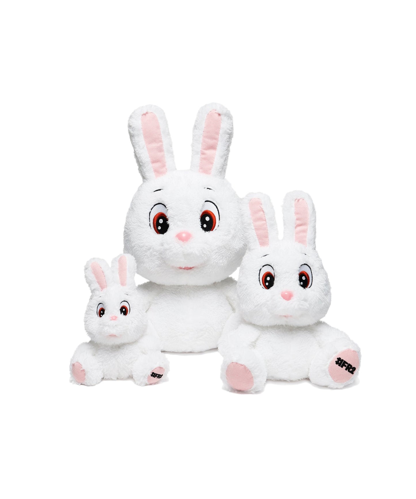 #FR2 JUMPOO PLUSH TOY(15CM/25CM/35CM)-WHITE