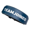 TEAMJOINED JOINED® 8MM ANILINE LEATHER LIFTING BELT-NAVY