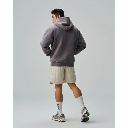TEAMJOINED JOINED® ARCH LOGO OVERSIZED HOODIE-DARK BLUE