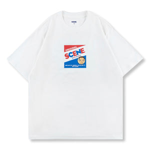 SCENE BY ICE FIRE KEYCHAIN BLIND BOX TEE // WHITE-WHITE