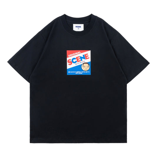 SCENE BY ICE FIRE KEYCHAIN BLIND BOX TEE // BLACK-BLACK