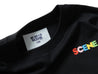 SCENE BY ICE FIRE KID 50TH CLASSIC RAINBOW TEE-BLACK