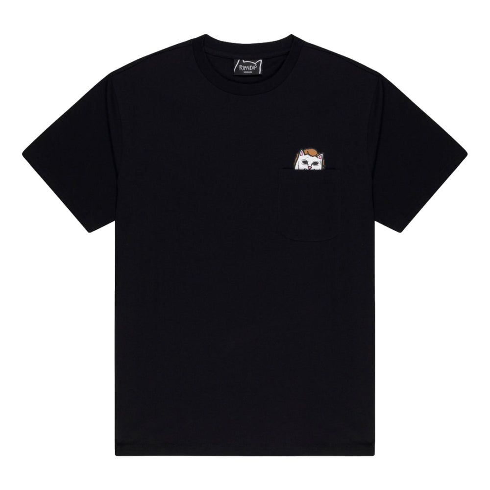 RIPNDIP KILLER NERM POCKET TEE-BLACK