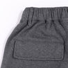 A[S]USL KNITTED CARGO SWEAT SHORTS-CHARCOAL