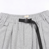 A[S]USL KNITTED CARGO SWEAT SHORTS-HEATHER GREY