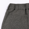 A[S]USL KNITTED CARGO SWEAT SKIRT-CHARCOAL