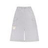 A[S]USL KNITTED CARGO SWEAT SKIRT-HEATHER GREY