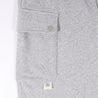 A[S]USL KNITTED CARGO SWEAT SKIRT-HEATHER GREY