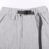 A[S]USL KNITTED CARGO SWEAT SKIRT-HEATHER GREY