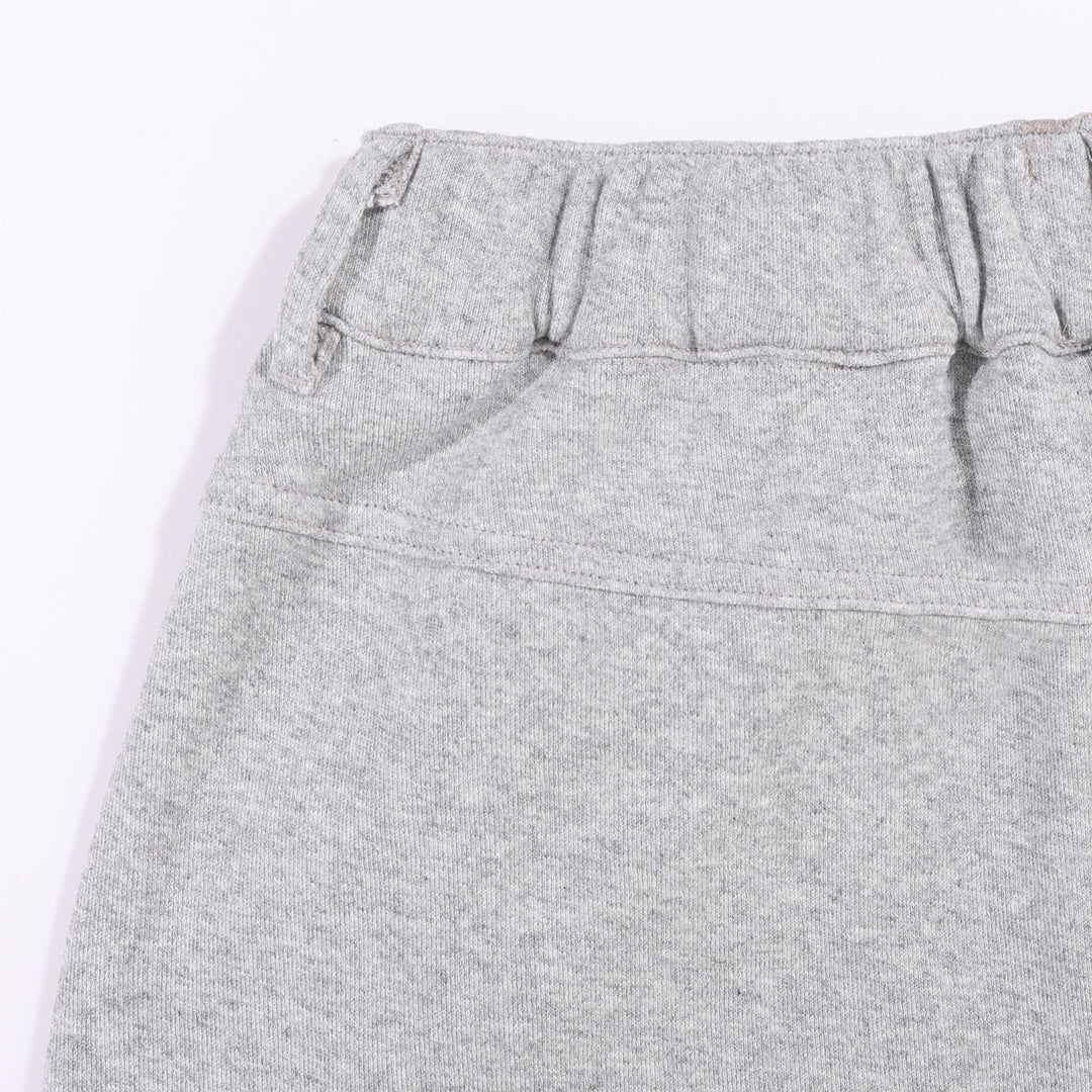 A[S]USL KNITTED CARGO SWEAT SKIRT-HEATHER GREY