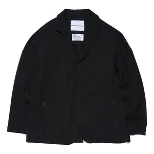 WHITE MOUNTAINEERING LAPEL JACKET-BLACK