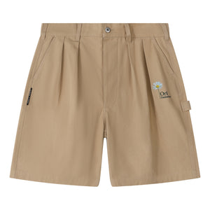 ORI FREDERIQO LEISURE SHORTS-KHAKI