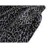 NEUTRAL SOCIETY LEOPARD A-LINE SKIRT-GREY LEOPARD