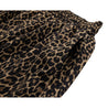 NEUTRAL SOCIETY LEOPARD A-LINE SKIRT-BLACK LEOPARD