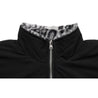 NEUTRAL SOCIETY LEOPARD REVERSIBLE JACKET-GREY LEOPARD