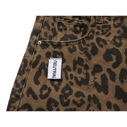 NEUTRAL SOCIETY LEOPARD WIDE PANTS-LEOPARD