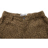 NEUTRAL SOCIETY LEOPARD ZIPPER TROUSERS-BROWN LEOPARD