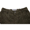 NEUTRAL SOCIETY LEOPARD ZIPPER TROUSERS-GREY LEOPARD