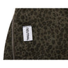 NEUTRAL SOCIETY LEOPARD ZIPPER TROUSERS-GREY LEOPARD