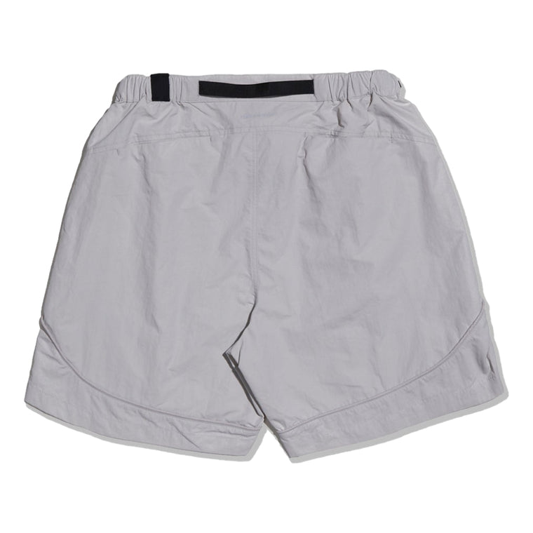 NINE POINT NINE LIGHT CURVE MESH SHORTS-IVORY