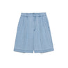 Nanamica LIGHT DENIM SHORTS-INDIGO BLEACH