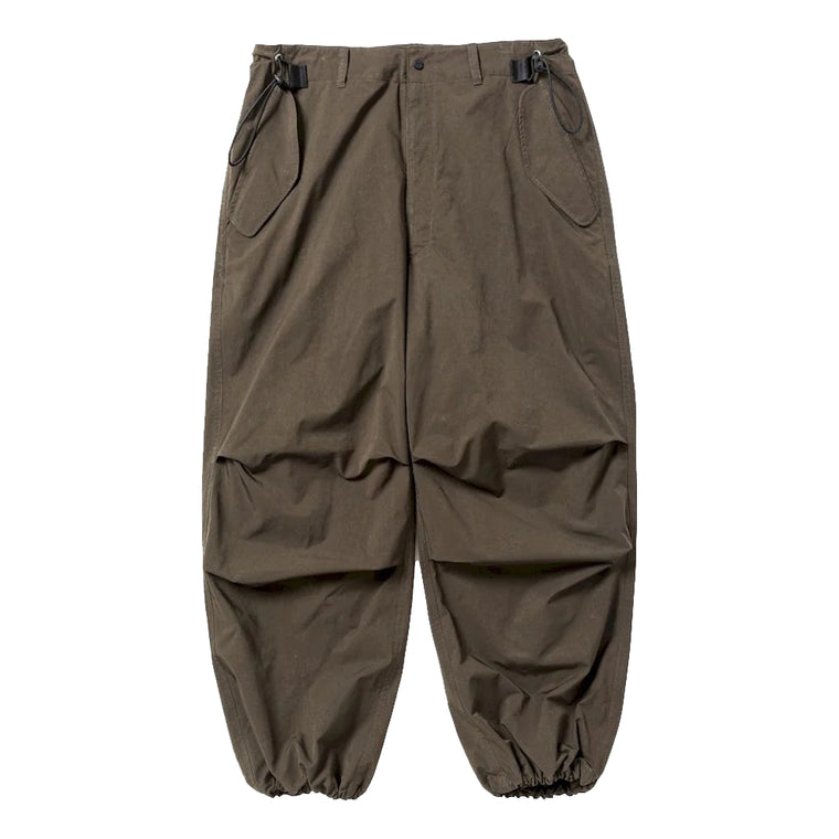 MEANSWHILE LIGHT MIL CLOTH SNOW PT-OLIVE
