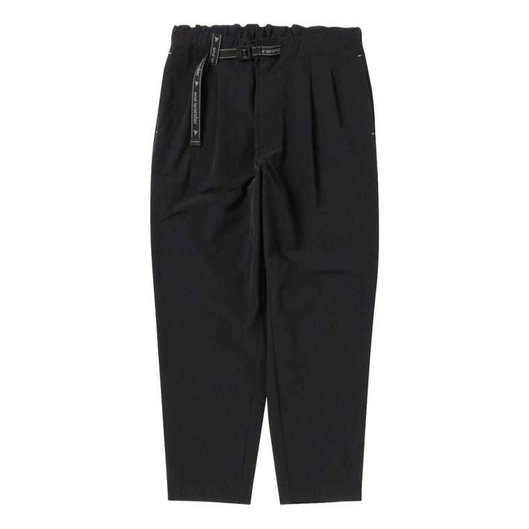 AND WANDER LIGHT W CLOTH PANTS-BLACK