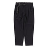 AND WANDER LIGHT W CLOTH PANTS-BLACK