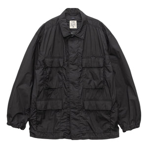 Nanamica LIGHT WEIGHT FIELD JACKET-BLACK