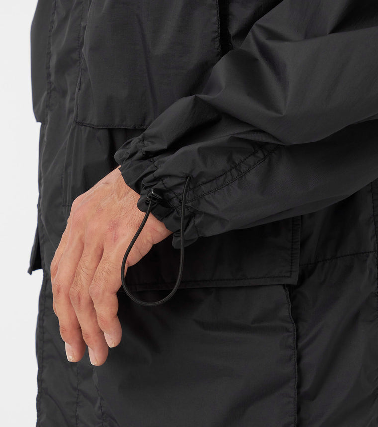 Nanamica LIGHT WEIGHT FIELD JACKET-BLACK