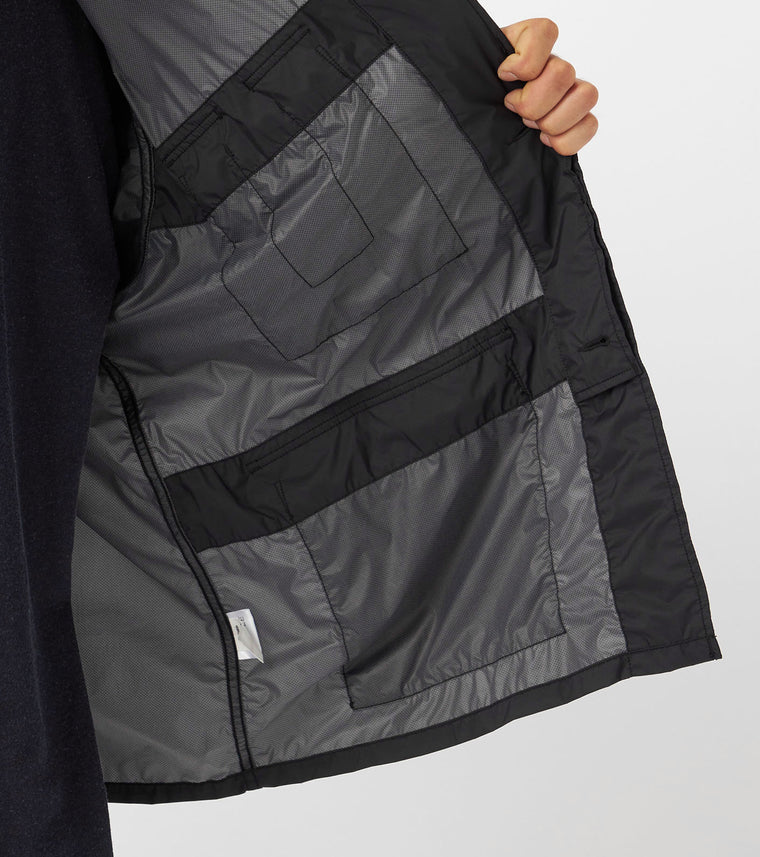 Nanamica LIGHT WEIGHT FIELD JACKET-BLACK
