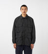 Nanamica LIGHT WEIGHT FIELD JACKET-BLACK