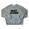 OLDISM LOGO EMBROIDERY SWEATER-GREEN/BLUE