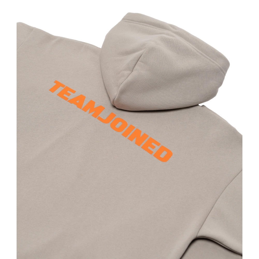 Joinen Merch TEAMJOINED JOINED® LOGO OVERSIZED HOODIE-LIGHT KHAKI/ ORANGE - Popcorn ...