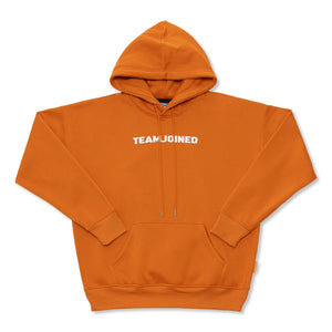 TEAMJOINED JOINED® LOGO OVERSIZED HOODIE-ORANGE