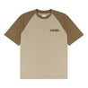 A[S]USL LOGO RAGLAN TEE-BEIGE