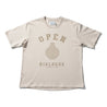 OPEN DIALOGUE LOGO TEE-BEIGE