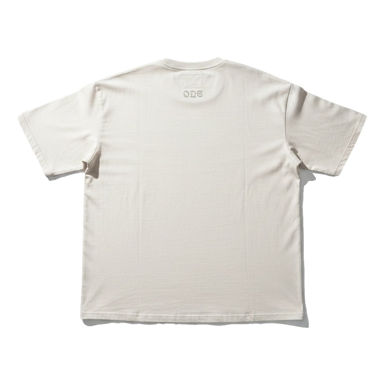OPEN DIALOGUE LOGO TEE-BEIGE