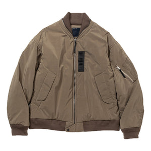 MEANSWHILE LOOP ZIP MA1-KHAKI