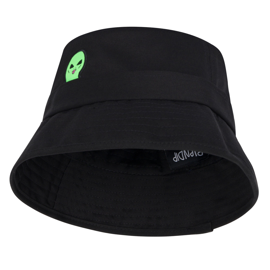 RIPNDIP LORD ALIEN BUCKET HAT-BLACK